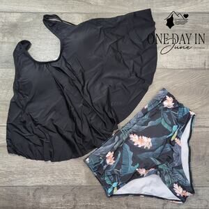 Omkagi High Waist Flounce Bikini Swimsuit Size XL